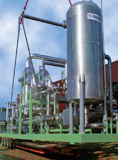 ホットウォーターモジュール 40MW(FPSO船)